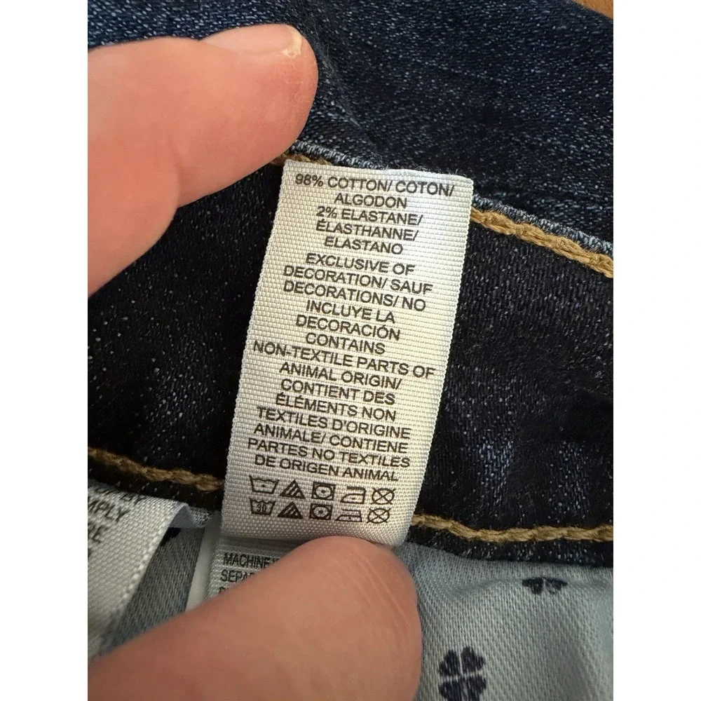 Lucky Brand Men's Jeans 50x32 Athletic Fit Big & Tall Dark Wash Stretch Denim